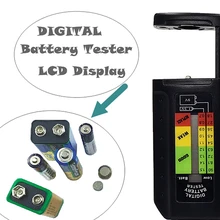 MS-228(4) Универсальный Батарея Checker тестер for1.5V AA AAA 9 В в 6F22, розничная и. Цифровой батарея тестер