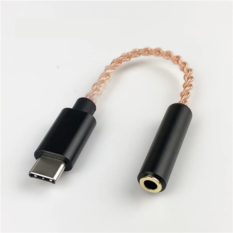 

Type C 3.5 Jack Earphone Amplifier Adapter USB C to 3.5mm AUX DAC For Huawei mate 20 P30 For Xiaomi Mi 6 8 9 Laptop Audio Cable