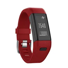 Для Garmin Vivosmart HR+ сменный мягкий силиконовый браслет, спортивный ремешок, аксессуар, Прямая поставка