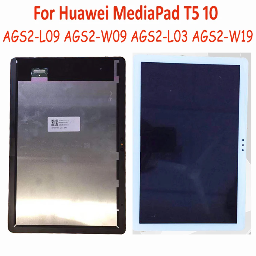 

100% Working LCD Display Touch Screen Digitizer Assembly For Huawei MediaPad T5 10 AGS2-L09 AGS2-W09 AGS2-L03 AGS2-W19 Tablet
