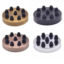 Многофункциональная Установка на потолке с кабель провод ручка подвесной светильник на потолок навес винтажная Потолочная пластина основание светильник ing аксессуары 3/5/9 глав