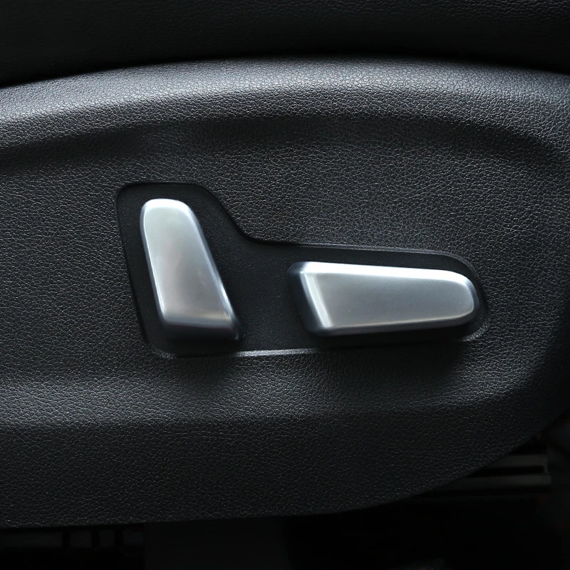 

For Kia Sportage QL 2017 2018 Chrome Interior Seat Adjustment Switch Knob Button Control Cover Trim Garnish Molding Car Styling