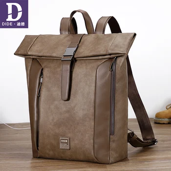 

DIDE High Quality Backpack Preppy Style men's backpacks 15 Inch Laptop Backpack school bag Male travel bags bagpack Waterproof