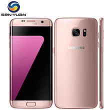 Разблокированный samsung Galaxy S7 edge G935F/G935V 4 Гб ОЗУ 32 Гб ПЗУ четырехъядерный 5,5 дюймов wifi gps 12MP 4G LTE мобильный телефон