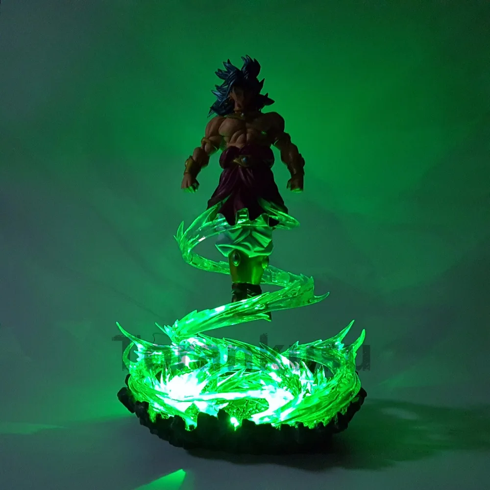 Dragon Ball Z Scultures Broly ПВХ фигурку Коллекционная модель игрушки аниме Dragon Ball Супер DBZ Broly с эффектом Летающий