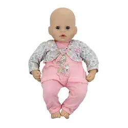 Модный костюм, одежда для маленьких кукол 46 см, аксессуары для кукол 18 дюймов