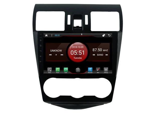 Clearance WITSON 9" FULL HD TOUCH SCREEN Android 9.0 Octa-Core Car GPS Multimedia Navigation For SUBARU Forester 2013-2015 CAR DVD PLAYER 2