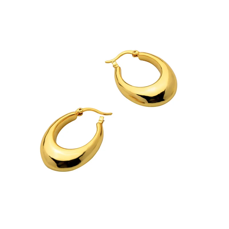 Hoop Earrings Kiss ME, простой стиль, латунные серьги-кольца, женские серьги для женщин, подарок, аксессуары - Окраска металла: Hoop Earrings