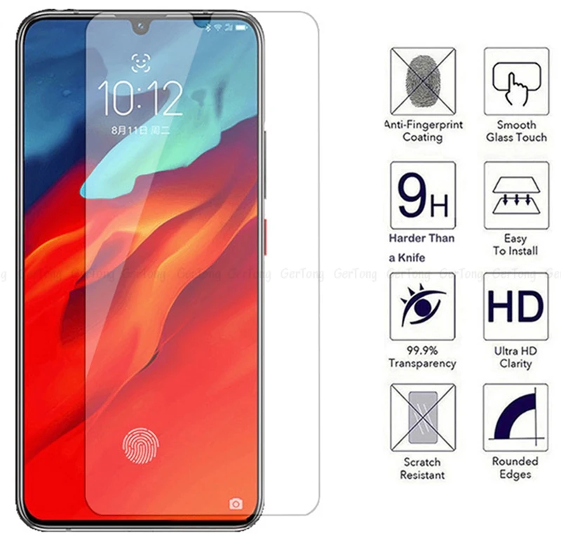 

9H Tempered Glass for Lenovo Z6 Pro Glass Protection Screen Protector Transparent Protective Film for Lenovo Z6 Pro Phone Glass