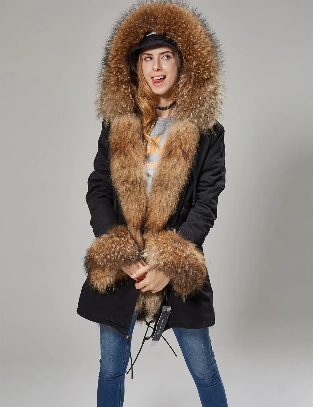 Меховая Парка Женская Купить