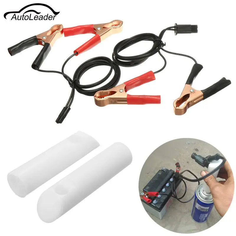 

Universal Car Auto Fuel Injector Flush Cleaner Adapter Cleaning DIY Kit Set Washer Car Care Tools