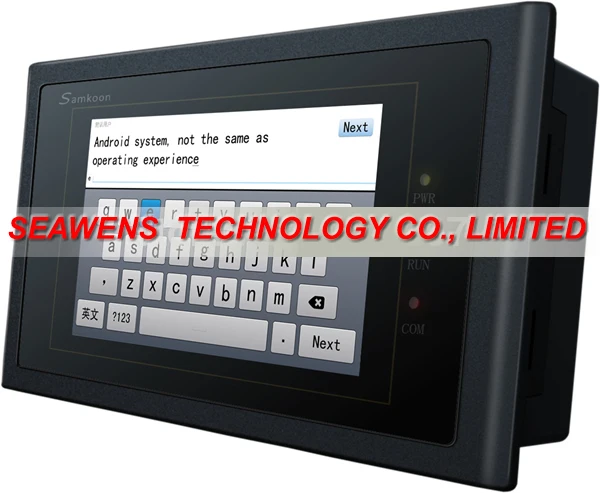 SK-070BS : 7 inch Ethernet HMI touch Screen Samkoon SK-070BS with programming cable and software,Fast shipping