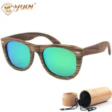 2017 Trendy Classic Polarized Sunglasses Wood Frame Handmade Driving Sun Glasses For Men Women Glasses W014