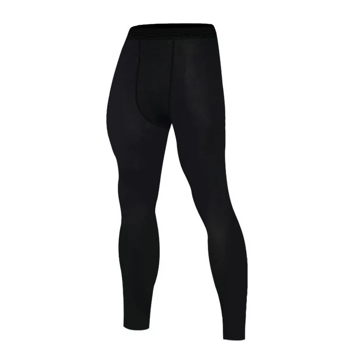Термобелье для мужчин, плотные леггинсы, тонкие эластичные нижние штаны, одноцветные трусы - Цвет: solid 1020