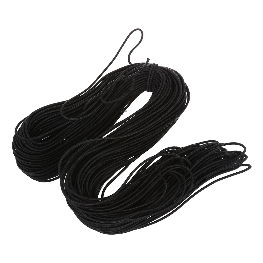 50 m 2 mm Rubber Cord Band Black Chainin Cords from Home & Garden on