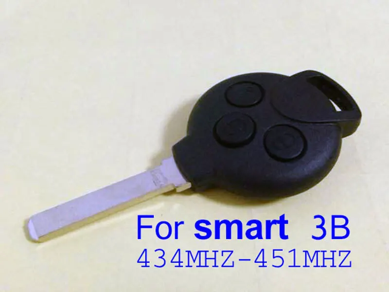 

Cute car accessories Smart remote key 3 button 451 434MHZ,Free Shipping