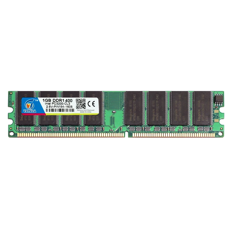 VEINEDA DDR1 1gb Ram ddr 400 PC3200 ddr400 Voor AMD Intel Moederbord  Compatibel ddr 333 PC2700