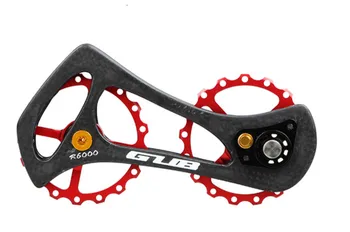 

17T Bike Carbon Ceramic Bearing Wheel Bicycle GUB Rear Derailleur Pulley For 5700/4600/4700/105/ 6800/6870/9000/9070/Tiagra