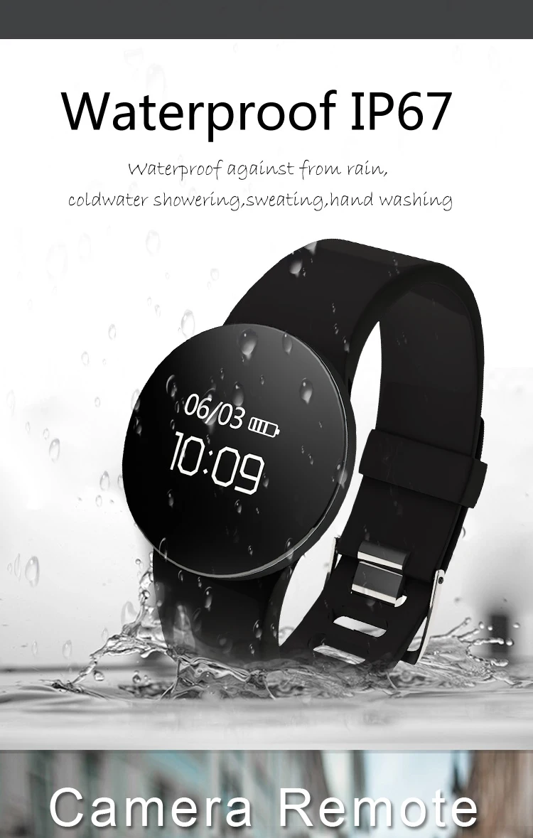 YEINDBOO смарт-браслет для мужчин OLED экран Bluetooth Женская мода Водонепроницаемый Электроника Спорт трекер сердечного ритма носимые устройства