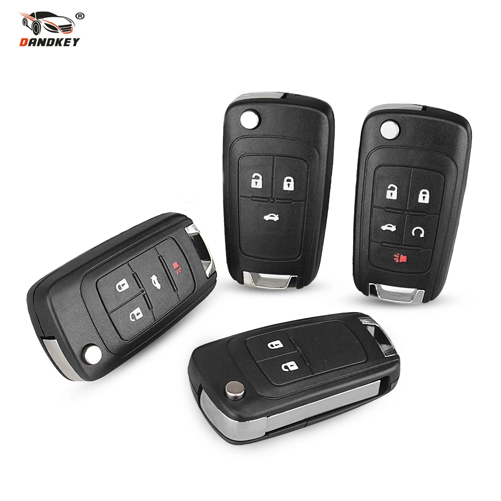 

Dandkey 2/3/4/5 B Remote Key Shell Case Cover For OPEL VAUXHALL Insignia Astra Zafira For Chevrolet Cruze For Buick