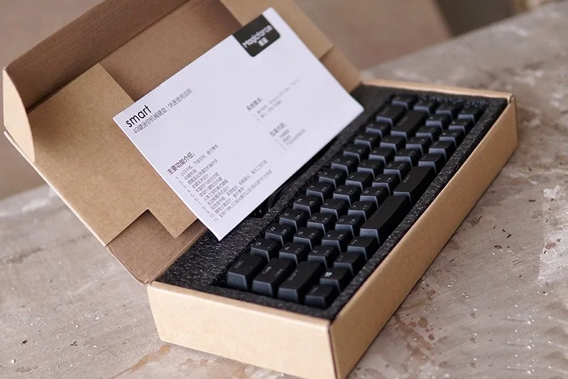 Эксклюзивная продажа Magigforce Smart 49 Key 40% Mini USB Проводная Механическая клавиатура с