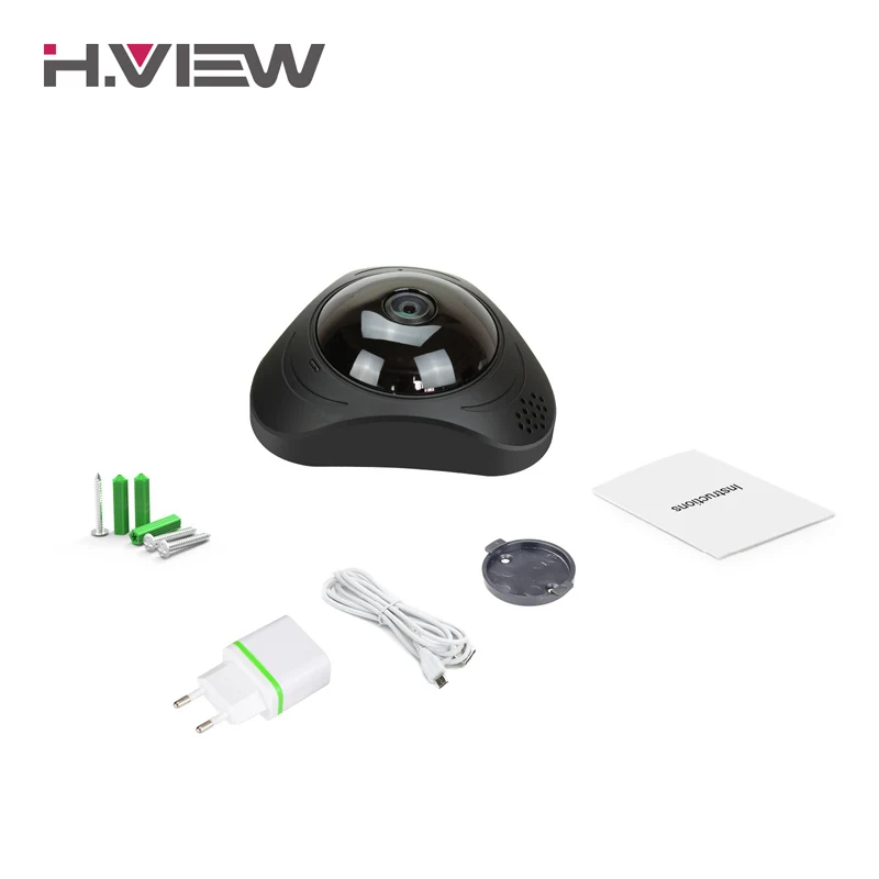 H.VIEW 360 CCTV Camera 720P IP Camera Wifi Cameras 960P Camara IP 1200TVL Fisheye Video Surveillance Cameras H.VIEW 360 CCTV Camera 720P IP Camera Wifi Cameras 960P Camara IP 1200TVL Fisheye Video Surveillance Cameras