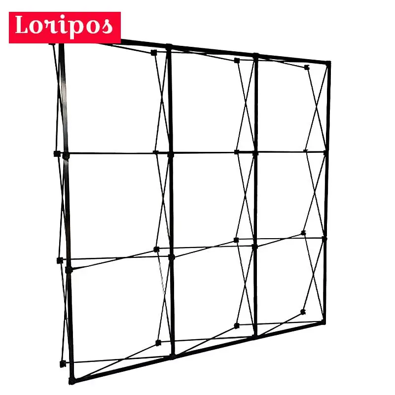 Folding Iron Stand Wall Frame Wedding Backdrop Decor Retractable