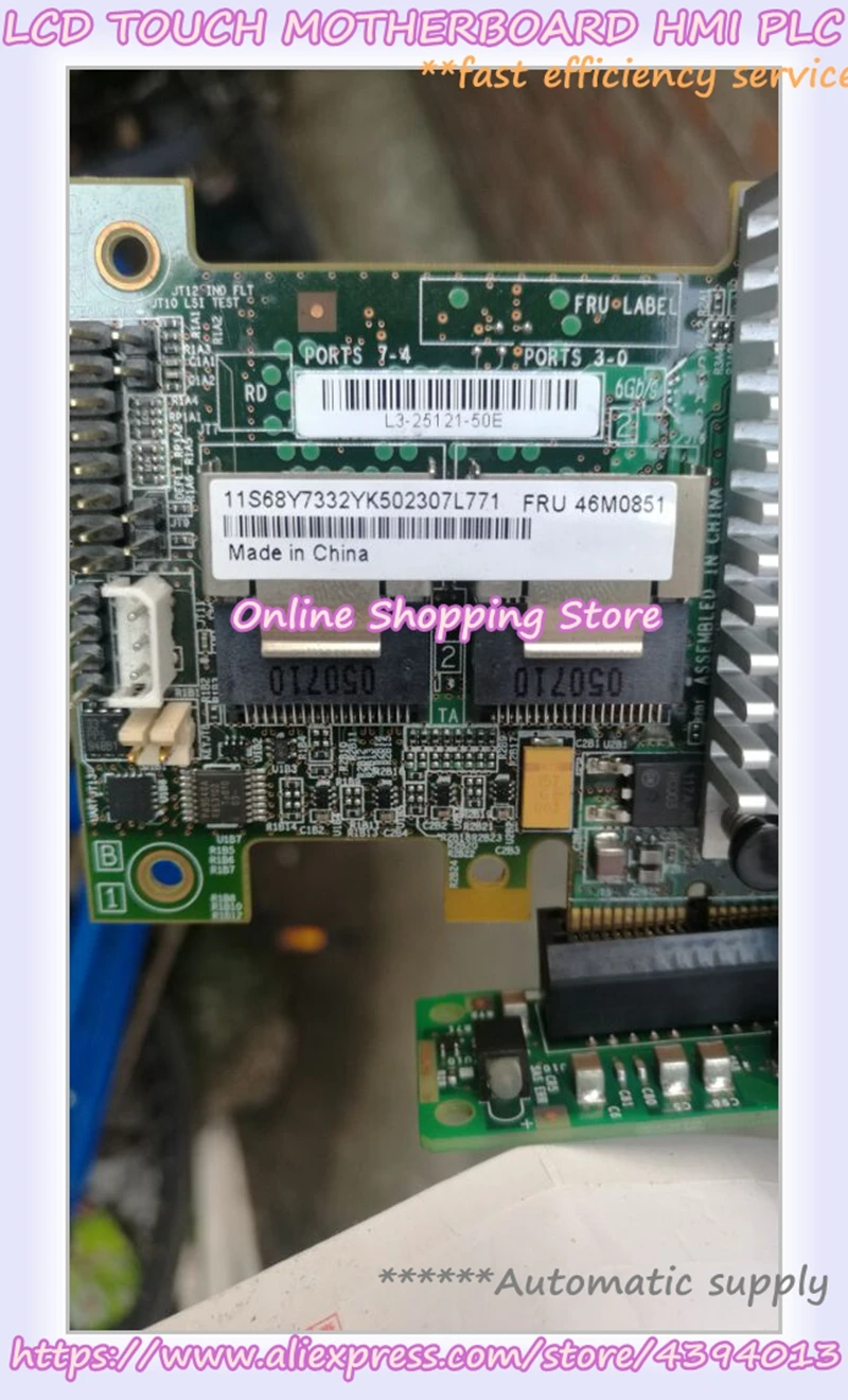 

For Original M5015 Array Card 512M Cache 6GB 8-port SAS Card 46M0851