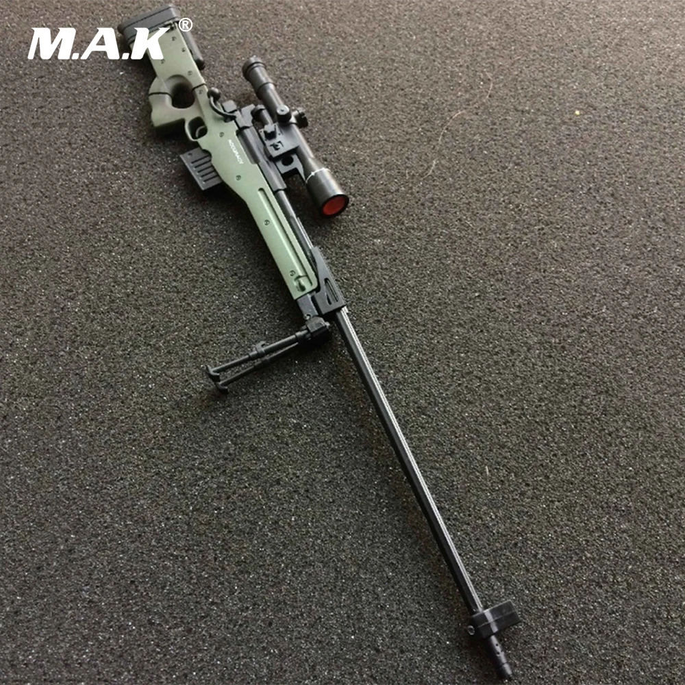 

1/6 Scale Action Figure Accessory AWP Sniper Rifle Weapon Model Defender of Fox Legend for 12 inches Action Figure