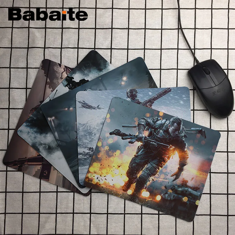 Babaite My Favorite Battlefield 4 Большой Коврик Для Мыши Компьютерный коврик Размер для 18x22 см 25x29 см резиновые прямоугольные коврики для мыши