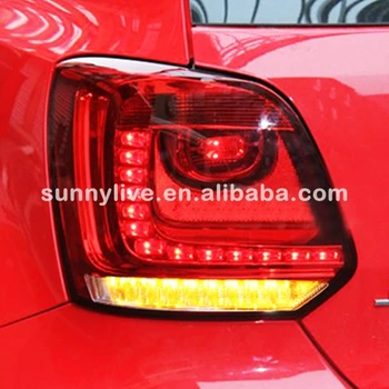 

Rear lights For VW Polo Mk5 for Vento for Cross polo LED Tail Lamp 2011-2014 Year Light Red Color TC