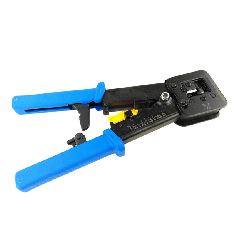 GHIXACTO EZ RJ45 Crimper Hand Network Tools Pliers RJ12 CAT5 CAT6 8P8C Cable Stripper Pressing Clamp Tongs Clip Multi Function GHIXACTO EZ RJ45 Crimper Hand Network Tools Pliers RJ12 CAT5 CAT6 8P8C Cable Stripper Pressing Clamp Tongs Clip Multi Function