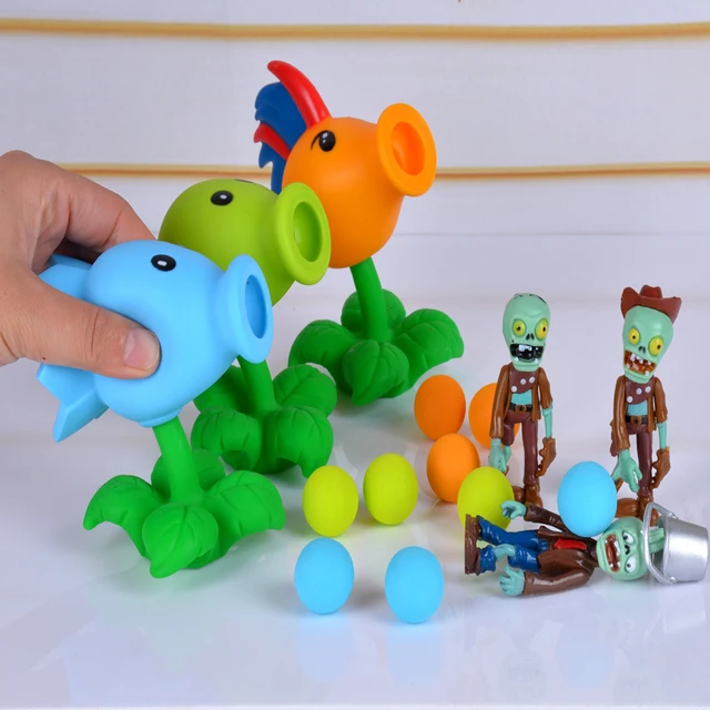 Special Offers 26styles New Popular Game PVZ Plants vs Zombies Peashooter PVC Action Figure Model Toys  10CM Plants Vs Zombies Toys
