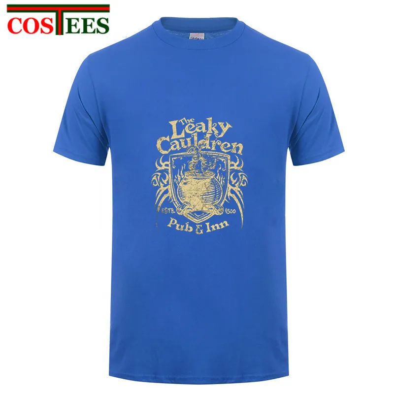 Vintage cobre oro edición limitada The Leaky Cauldren Camiseta hombres hip hop harry Camiseta potter Camiseta Masculina hombre retro Camiseta Vintage cobre oro edición limitada The Leaky Cauldren Camiseta hombres hip hop harry Camiseta potter Camiseta Masculina hombre retro Camiseta
