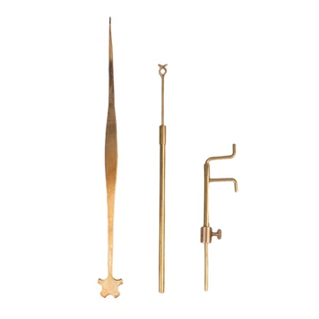 

ABGZ-Violin Luthier Tools Sound Post Gauge Measurer Retriever Clip Set Violin Parts & Accessories