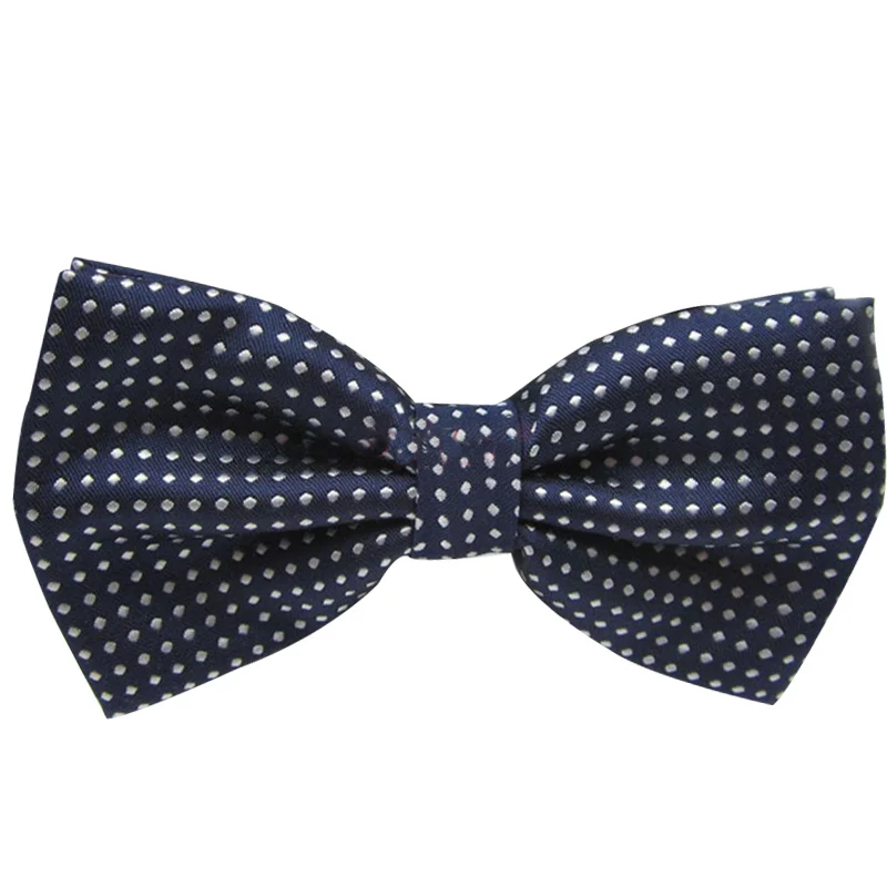 a03 Navy Blue Adult Галстук-бабочка для мужчин, Официальный галстук для мужчин, деловой Свадебный галстук-бабочка для маленьких мальчиков, мужская рубашка в горошек, подарок, PSJ0175 - Цвет: a03 Navy Blue Adult