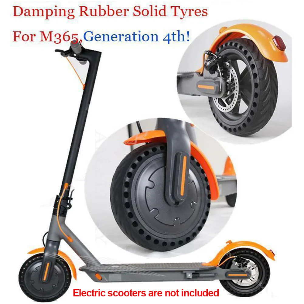 

Tyre Non-Inflatable Durable Replacement Upgraded 8.5 Inch Rubber Parts Wheel Black Solid Tire For Xiaomi M365 Electric Scooter