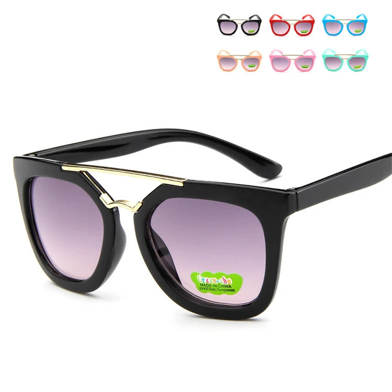 

Flexible Kids Sunglasses Child Infant Baby Safety Coating Glasses Sun UV400 Eyewear Shades oculos de sol