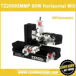 TZ20005MMP 60 W металл с гальванопокрытием горизонтальный фрезерный станок/60 Вт, 12000 об/мин гальванических фрезерный станок