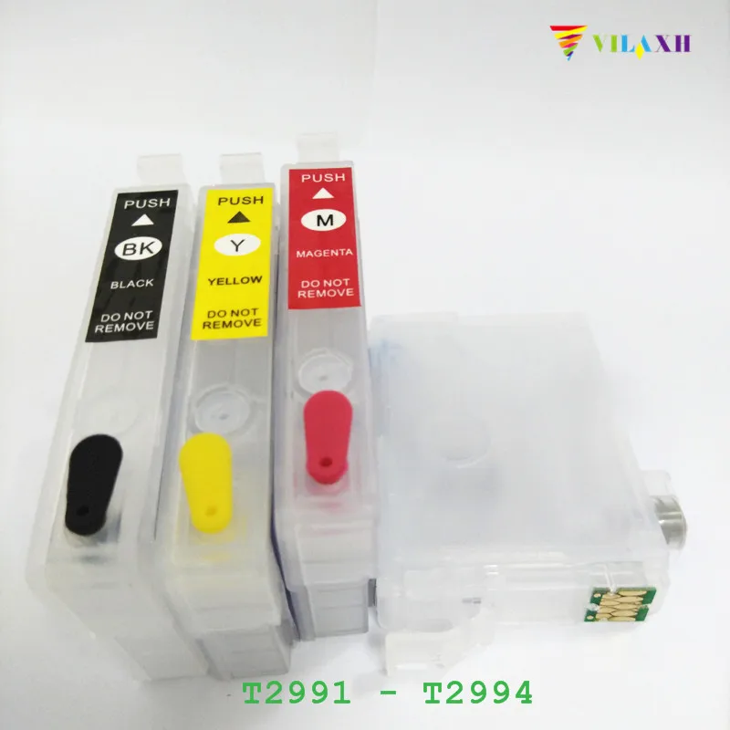 Многоразовый картридж для чернил vilaxh T2991 - T2994 Epson 29 29xl | Компьютеры и офис