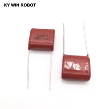 105 1 мкФ 450 В 10 шт. CBB полипропиленовой пленки конденсатор шаг 15 мм 105 1 мкФ 450 В