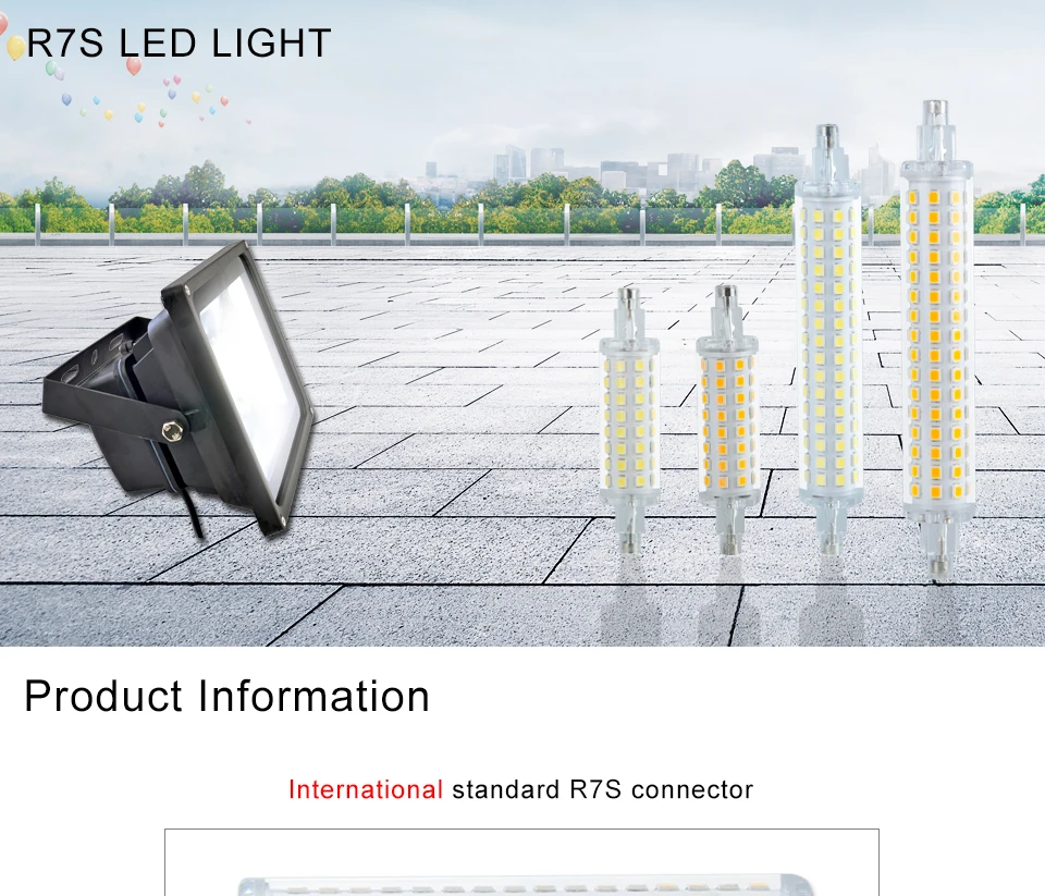 78 118mm R7S LED Ampoule (1)