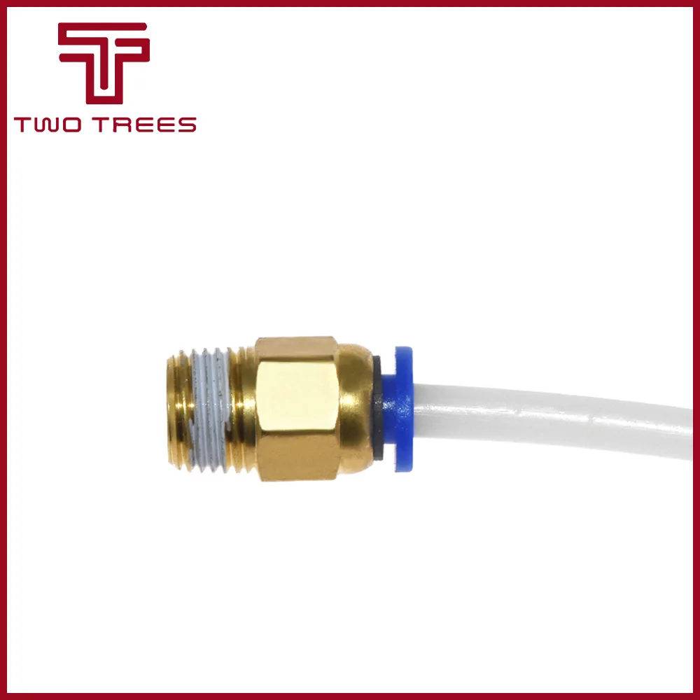 5 шт./лот 3d peinter части пневматические фитинги PC4-M6 много типов для 4 мм PTFE Соединительная муфта PC4 аксессуары для 3d принтера