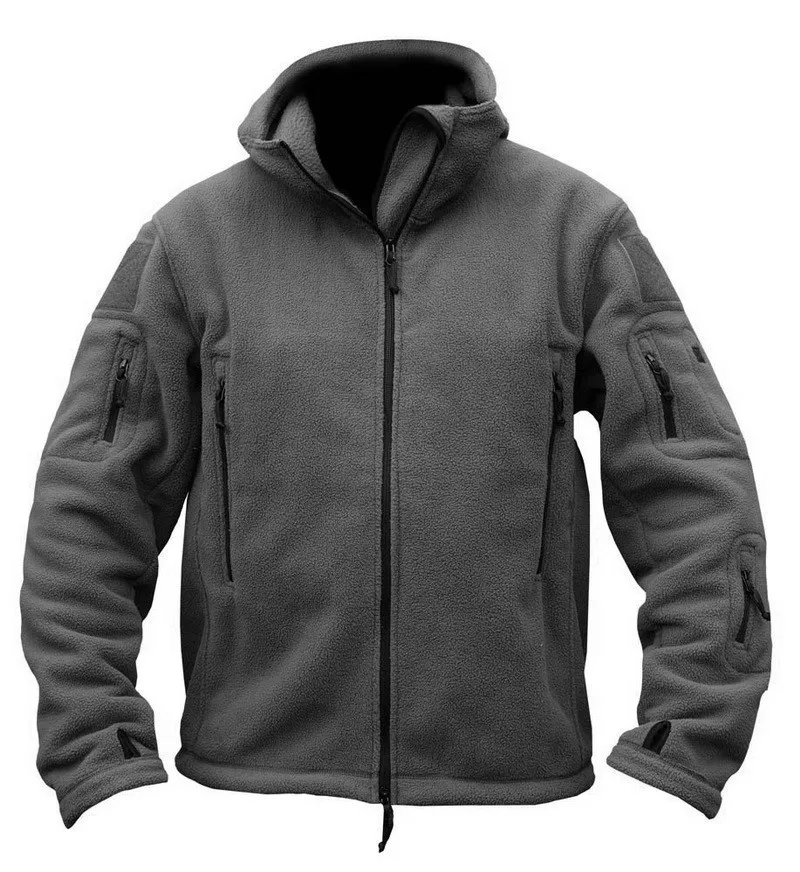 US-Military-Man-Fleece-Tactical-Jacket-Outdoor-Thermal-Breathable-Sport-Hu