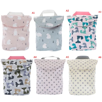 

Multifunctional Baby Diaper Organizer Reusable Waterproof Bag Travel Nappy Bag
