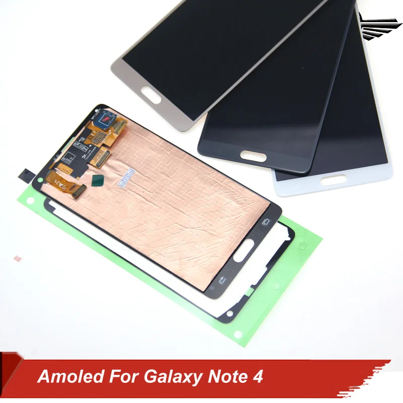 Запасные части для Samsung Galaxy Note 4 Note4 N910C N910 N910A N910F ЖК дисплей + сенсорный экран в