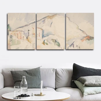 

Landscape painting Wall Picture Poster Print Canvas Painting Calligraphy Decor for Living Room Bedroom Home Decor Frameless