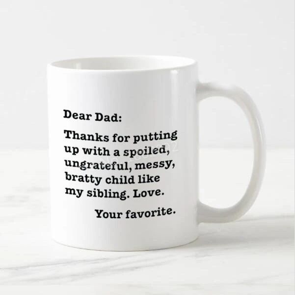 funny dad cups