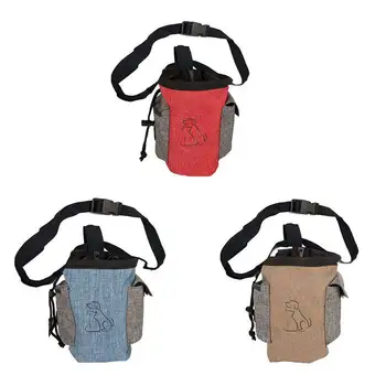 

Portable Dog Walking Snack Treat Bags Dog Training Supplies Pouch Detachable Pet Feed Pocket Pouch Puppy Snack Reward Waist Bag