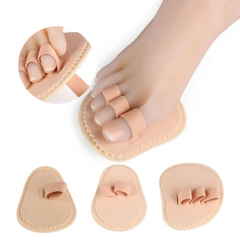 

1 PC Toes Overlap Hammer Toe Correction Straightener Pad Soft Bunion Splint Corrector Forefoot Mat Brace for Valgus Foot Care